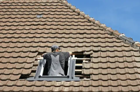 Pose de velux à Virson